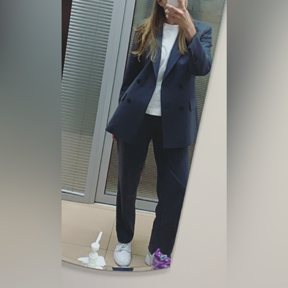 Massimo Dutti Charcoal Jacket